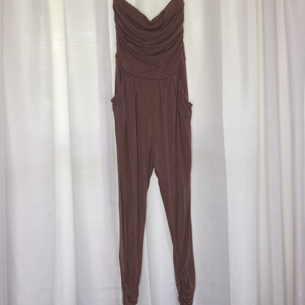 Tan Jumpsuit